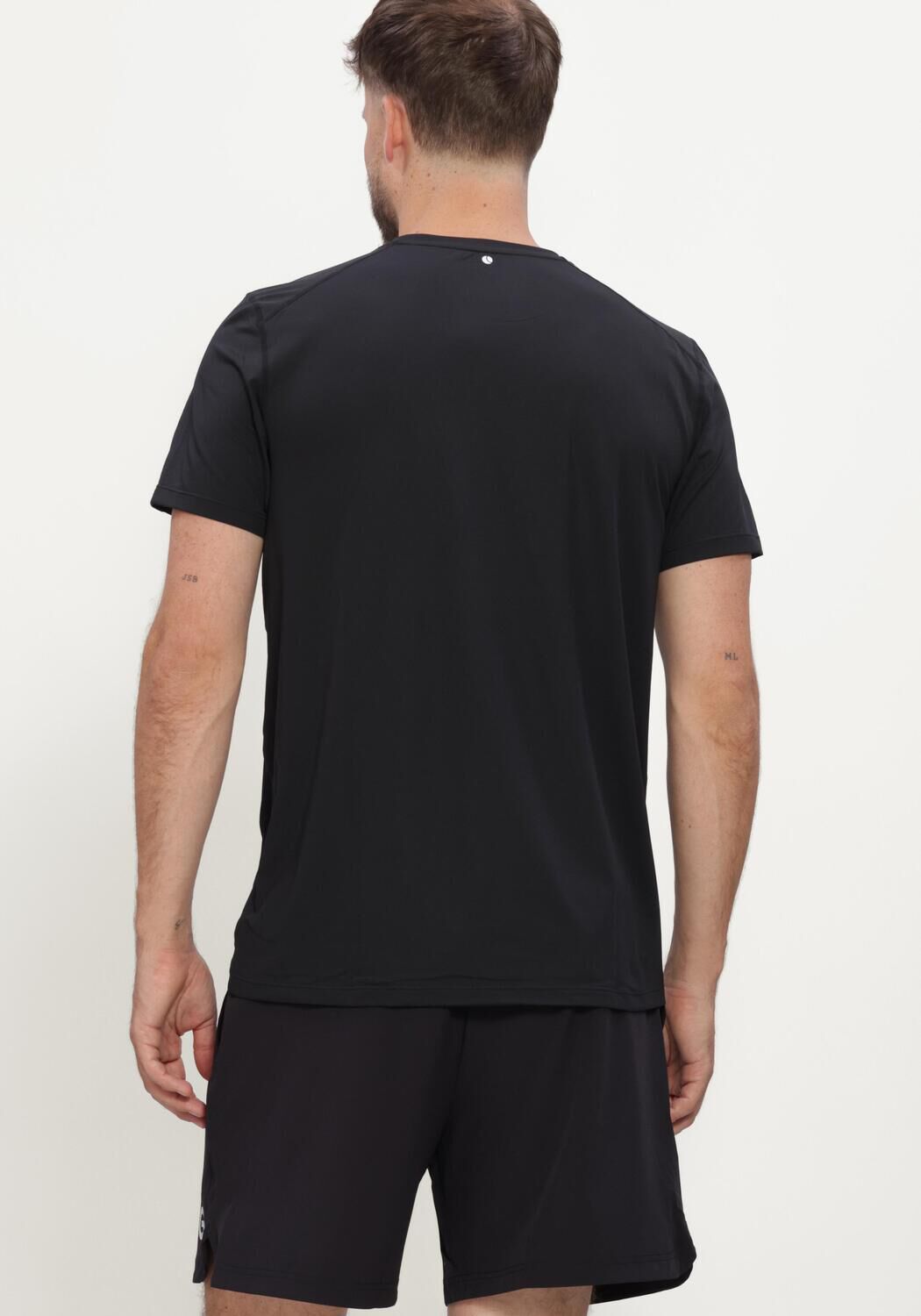 Zwarte BJORN BORG T-shirt BORG ATHLETIC T-SHIRT - large