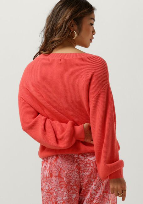 Roze MSCH COPENHAGEN Trui LILLYBETH JILLI RIB PULLOVER - large
