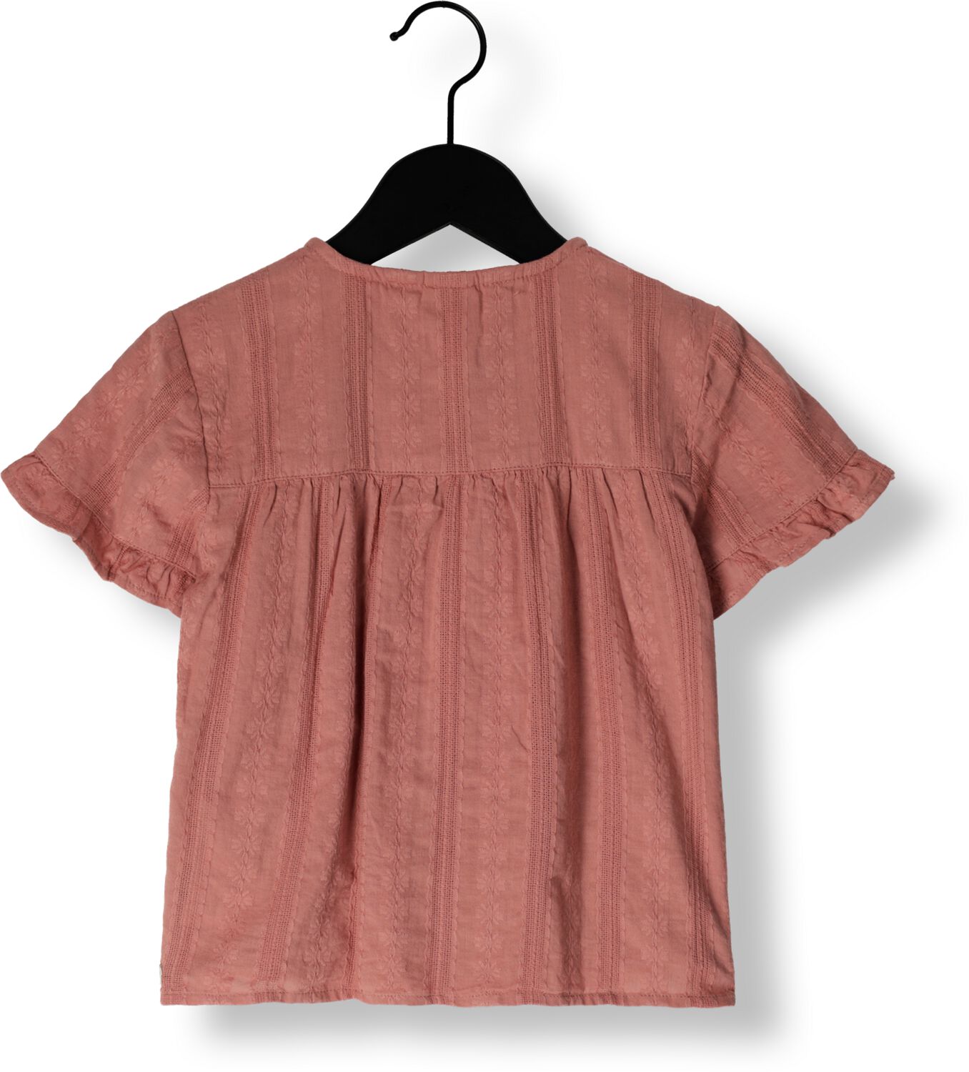 DAILY7 Meisjes Blouses Ruffle Shirt Roze