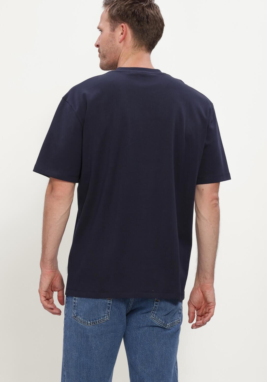Donkerblauwe MACED T-shirt M-ACE - large