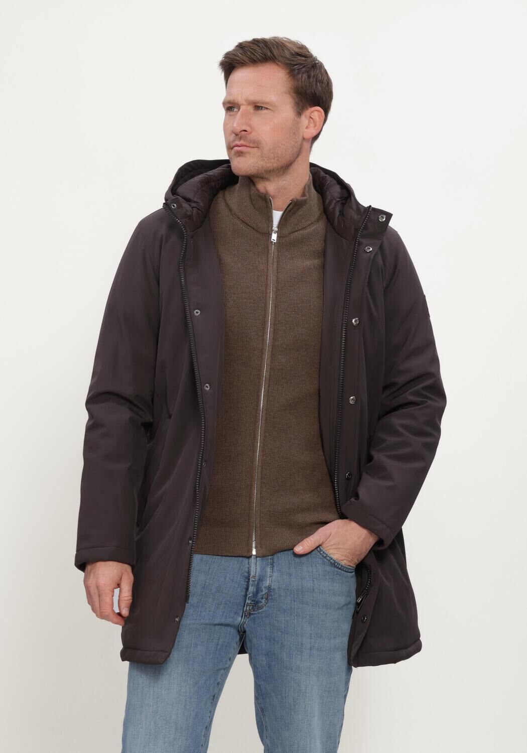 Bruine MATINIQUE Parka's DESTON - large