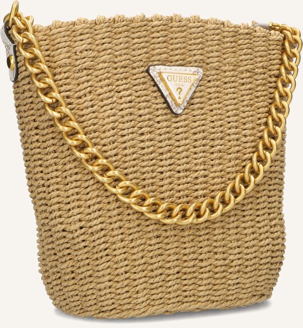 Beige GUESS Handtas LILICA BUCKET Beige GUESS Handtas LILICA BUCKET - large