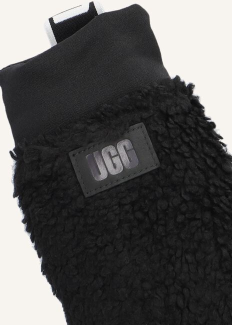 Zwarte UGG Handschoenen SHERPA MITTEN W LOGO TAPE Zwarte UGG Handschoenen SHERPA MITTEN W LOGO TAPE - large