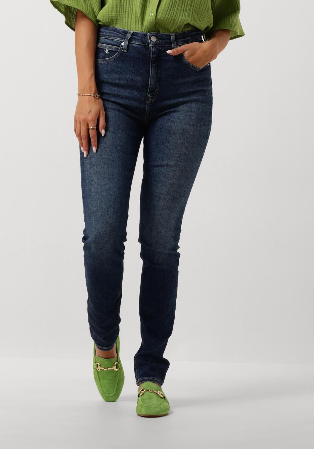 Calvin Klein Skinny fit jeans High rise skinny in 5-pocketsstijl