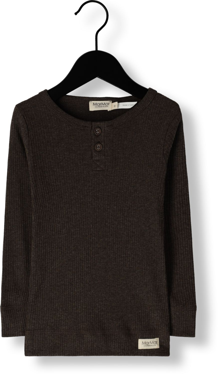 MARMAR COPENHAGEN Meisjes Tops & T-shirts Tee Ls Bruin