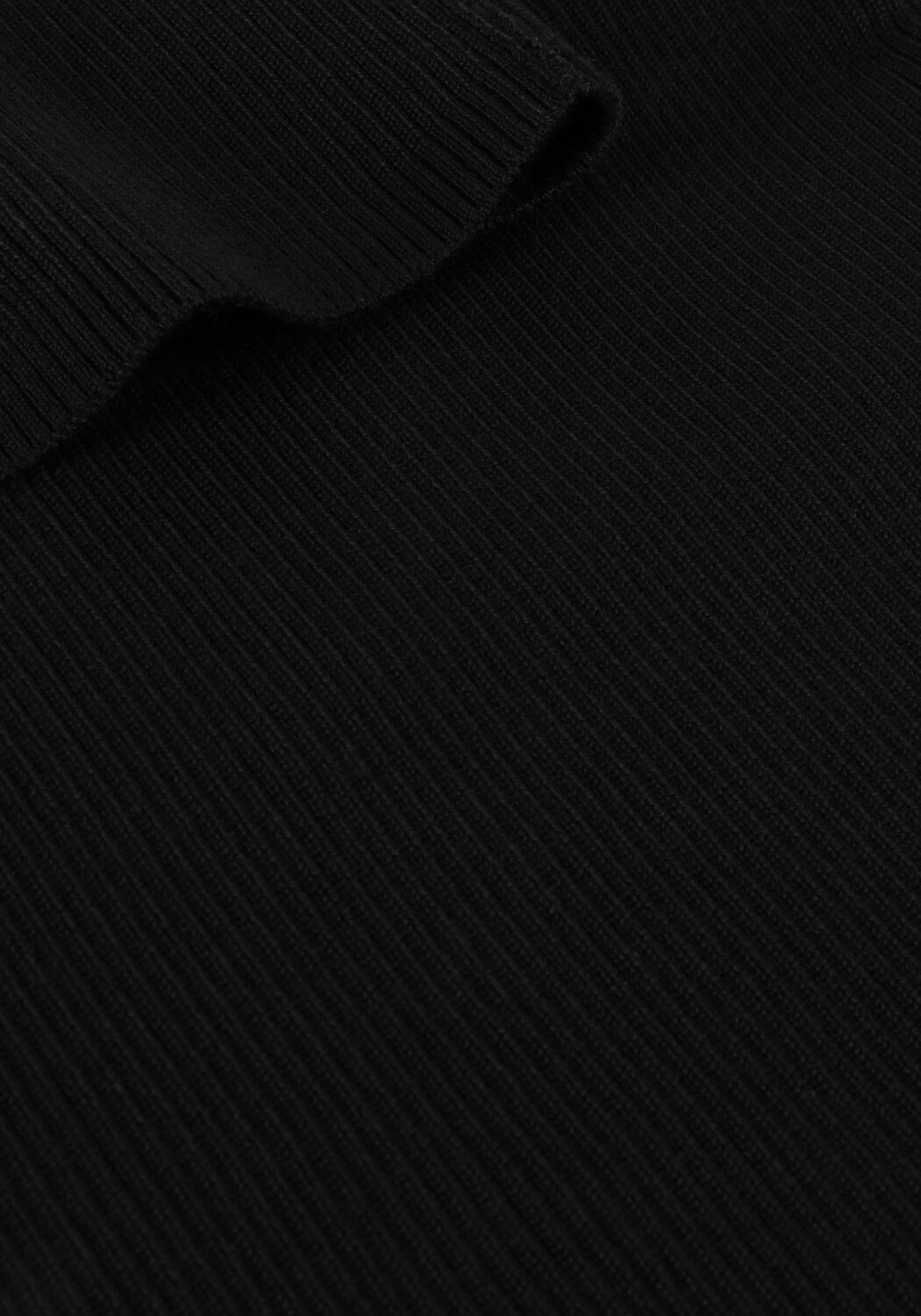 Zwarte CALVIN KLEIN Coltrui BADGE ROLL NECK SWETER - large