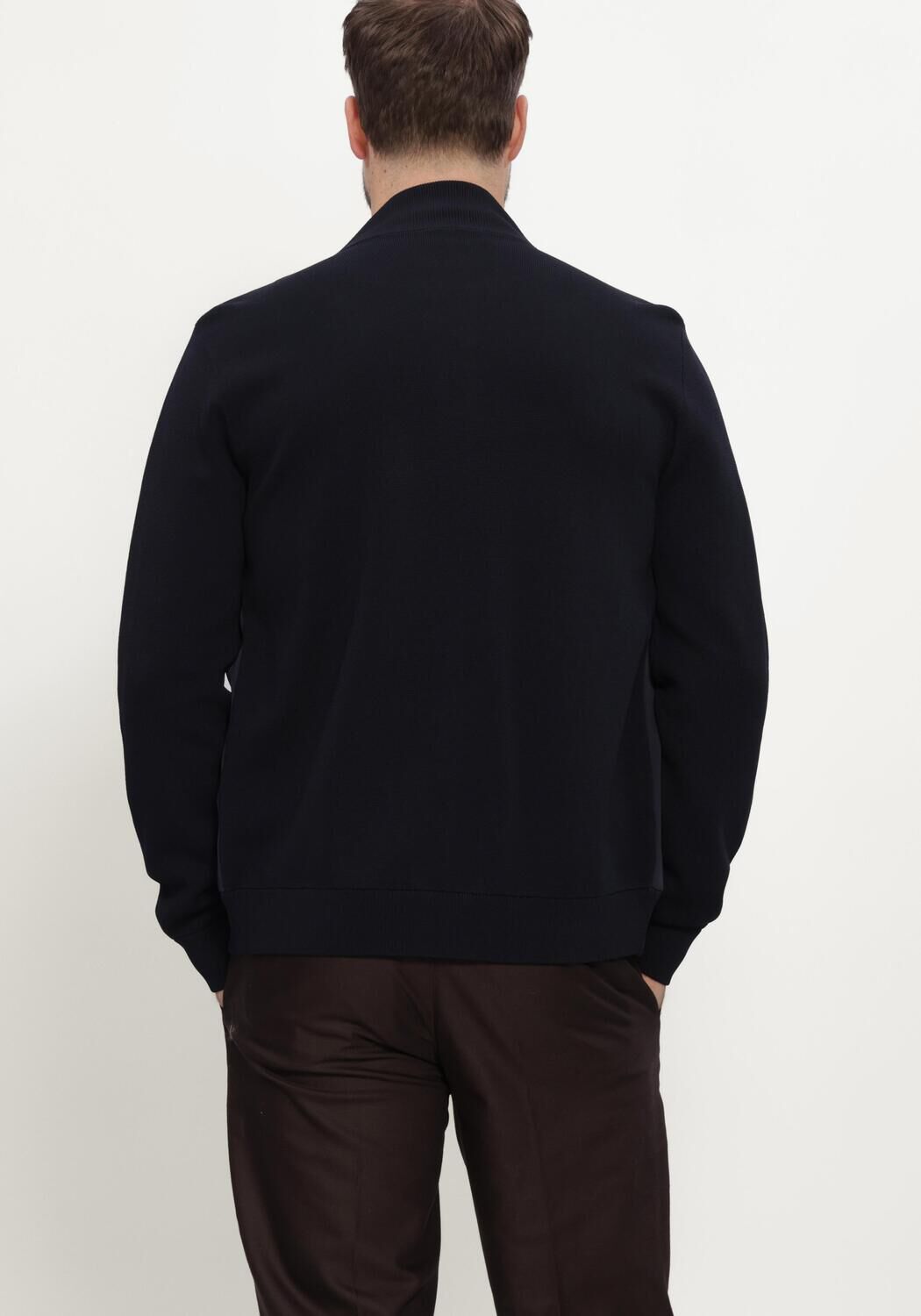 Donkerblauwe GENTI Vest HYBRID - large