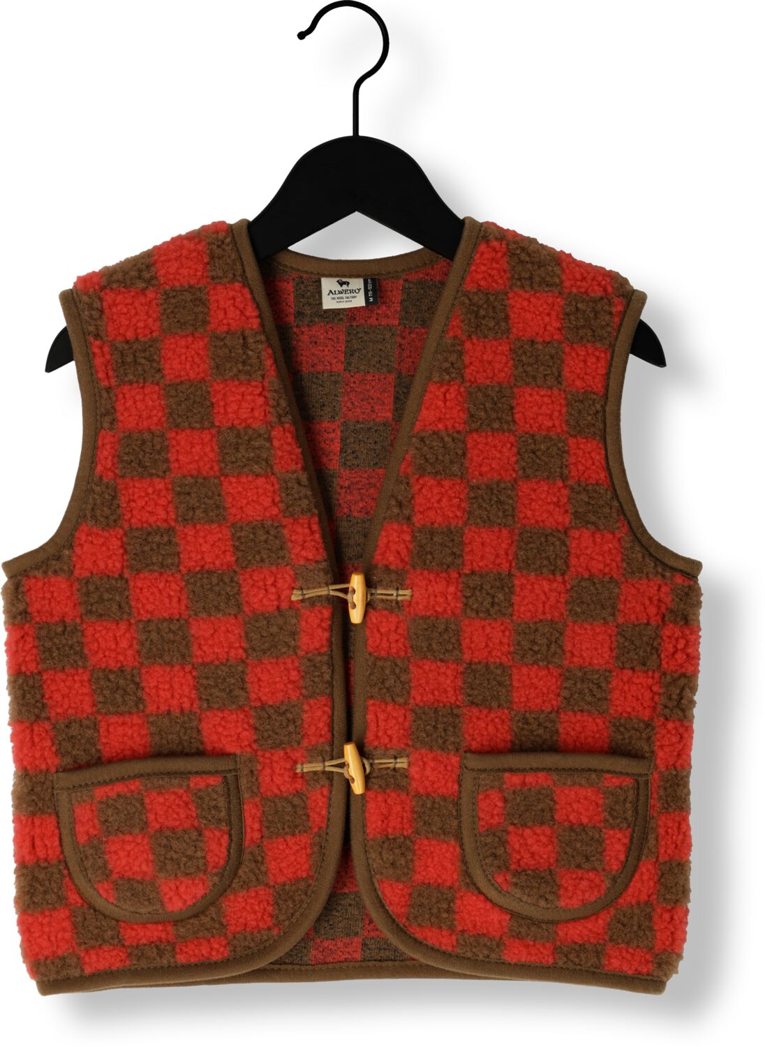 ALWERO Jongens Jassen Bodywarmer Alpen 3.0 Light Koraal