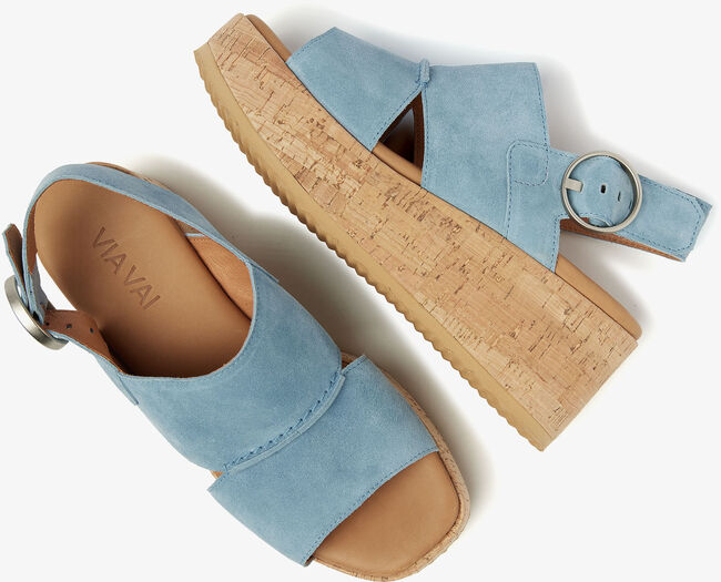 Blauwe VIA VAI Sandalen SISSEL RUBY - large