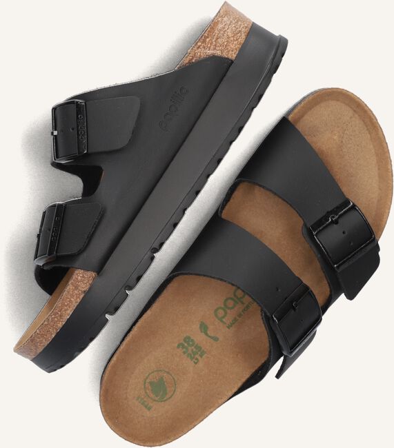 Zwarte BIRKENSTOCK Slippers ARIZONA PLATFORM DAMES Zwarte BIRKENSTOCK Slippers ARIZONA PLATFORM DAMES - large