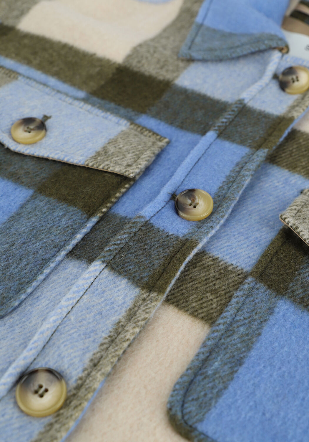 Multi SELECTED WOMEN Jack SLFREMI CHECK SHIRT JACKET B - large