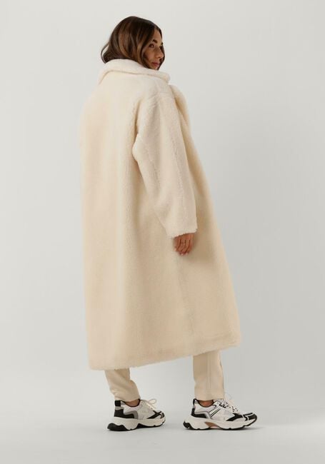 Witte STAND STUDIO Teddy jas MARIA COAT TEDDY - large
