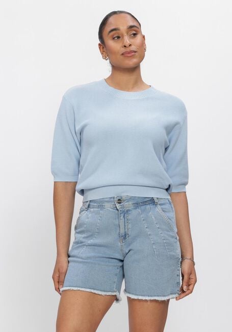 Blauwe NUKUS Trui NINA PULLOVER - large