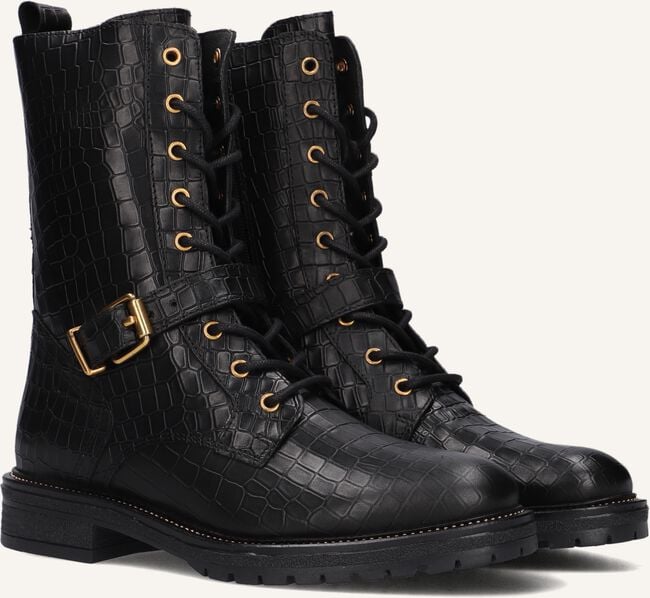 Zwarte OMODA Veterboots LPDUNGABALL-38 Zwarte OMODA Veterboots LPDUNGABALL-38 - large