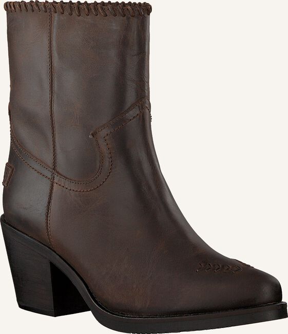 Bruine SHABBIES Enkellaarsjes 183020165 Bruine SHABBIES Enkellaarsjes 183020165 - large