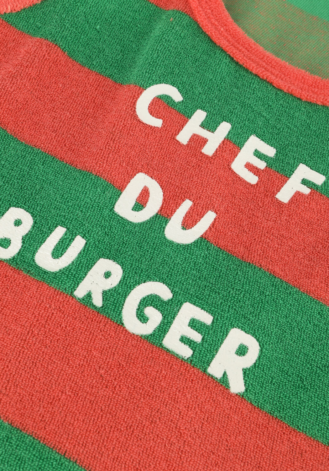 Sproet & Sprout Jongens Polo's & T-shirts Tanktop Boys Chef Du Burger Koraal