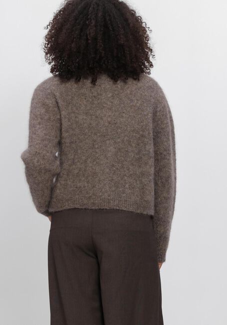 Taupe BY-BAR Trui VASILE CARDIGAN - large
