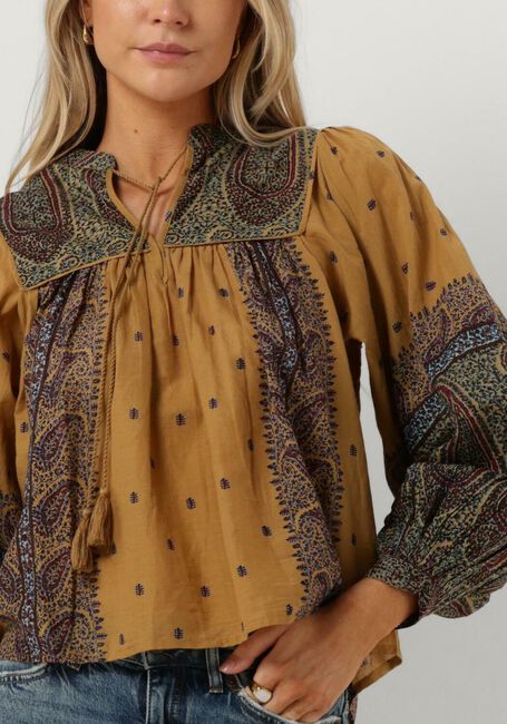 Camel ANTIK BATIK Blouses HIDA BLOUSE - large