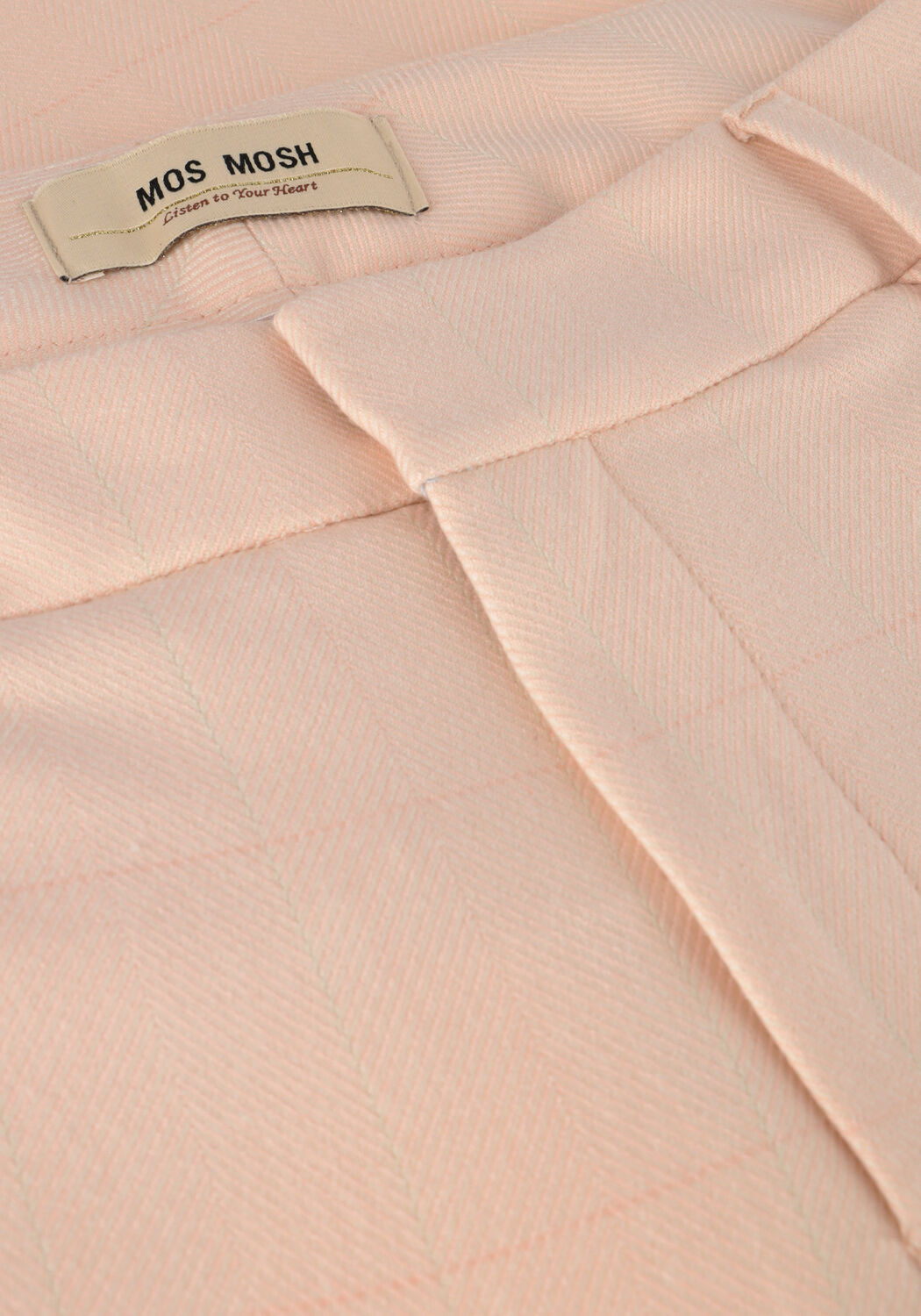 Roze MOS MOSH Pantalon ABBEY HERRING CHECK PANT - large