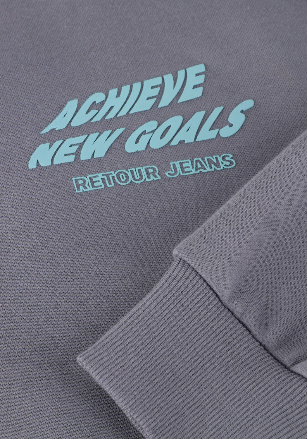 Lichtgrijze RETOUR Sweater KELTO - large