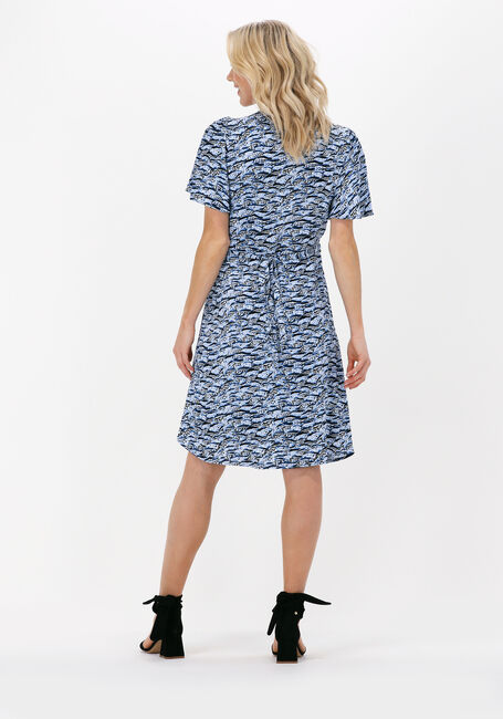 Blauwe FABIENNE CHAPOT Mini jurk ARCHANA BUTTERFLY SHORT DRESS - large