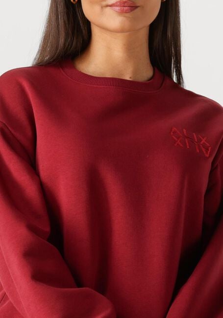 Bordeaux ALIX THE LABEL Sweater LADIES KNITTED ALIX SWEATER - large