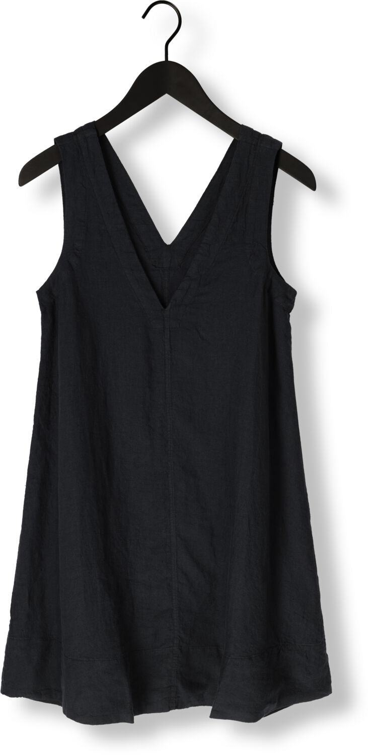 SELECTED FEMME Dames Jurken Slflinna Sl Short Linen Dress Zwart