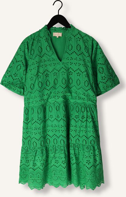 Groene NOTRE-V Mini jurk NV-DONNA DRESS BRODERIE ANGLAISE DRESS Groene NOTRE-V Mini jurk NV-DONNA DRESS BRODERIE ANGLAISE DRESS - large