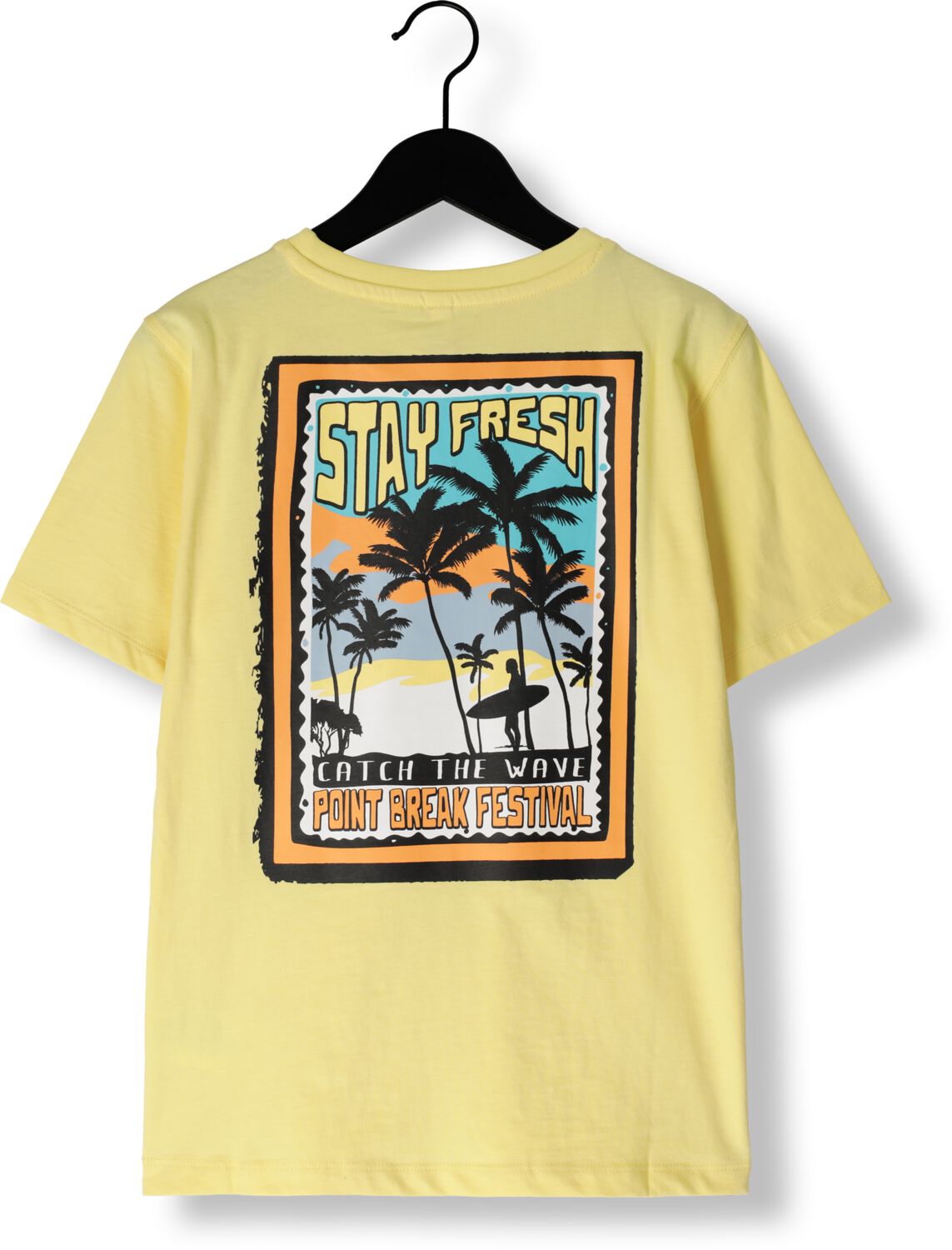 VINGINO Jongens Polo's & T-shirts Honas Geel