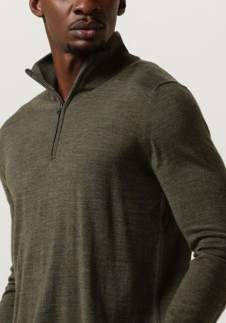 Donkergroene DSTREZZED Trui DESTIN SKIPPER - large