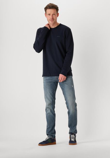 Donkerblauwe BOSS ORANGE Trui TEMPESTO - large