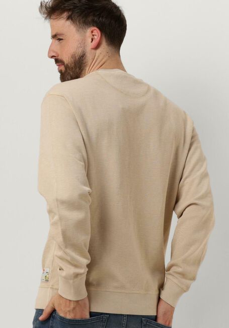 Beige SCOTCH & SODA Sweater GARMENT-DYED STRUCTURED SWEATSHIRT - large