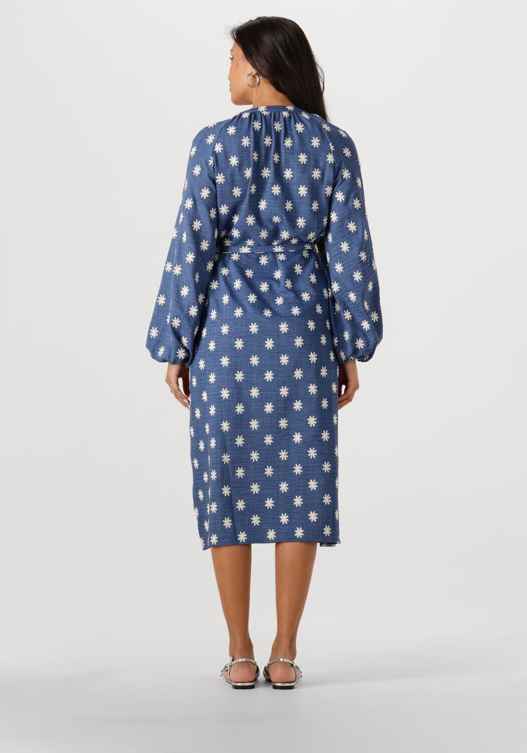 YDENCE Dames Jurken Dress Casey Blauw