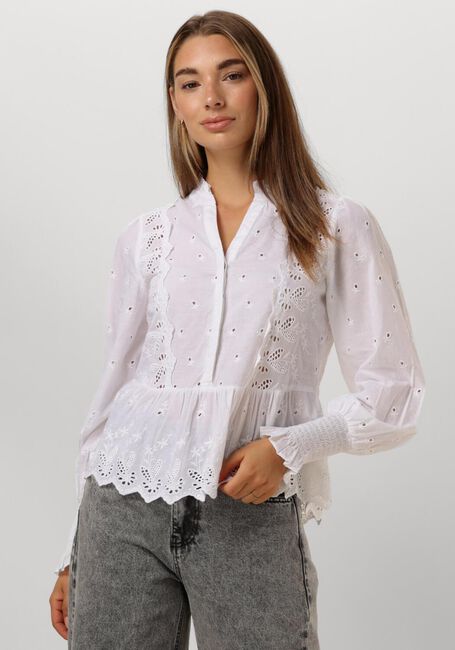 Witte NEO NOIR Blouses MAVIANA EMB BLOUSE - large