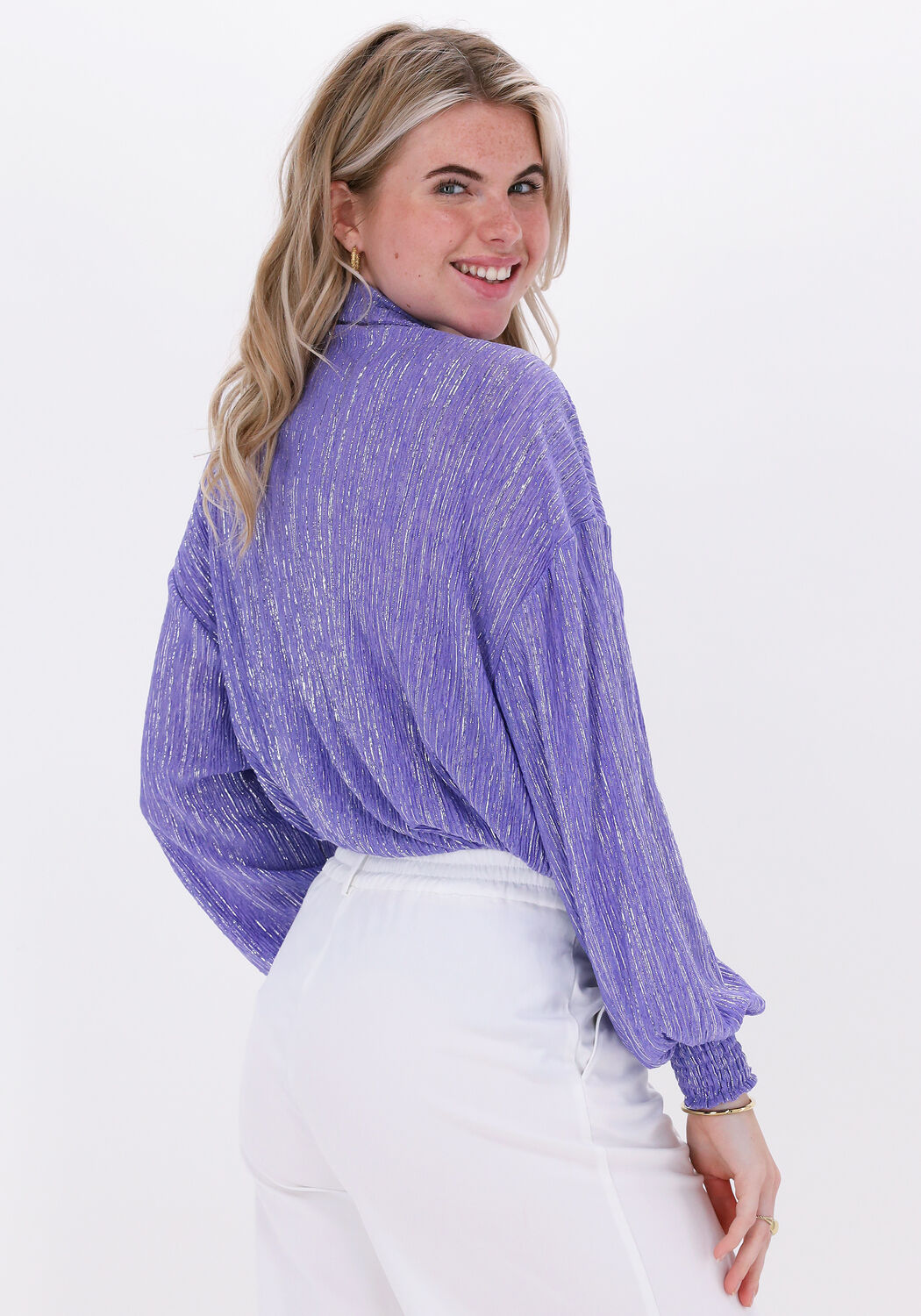 Mesh blouse on sale