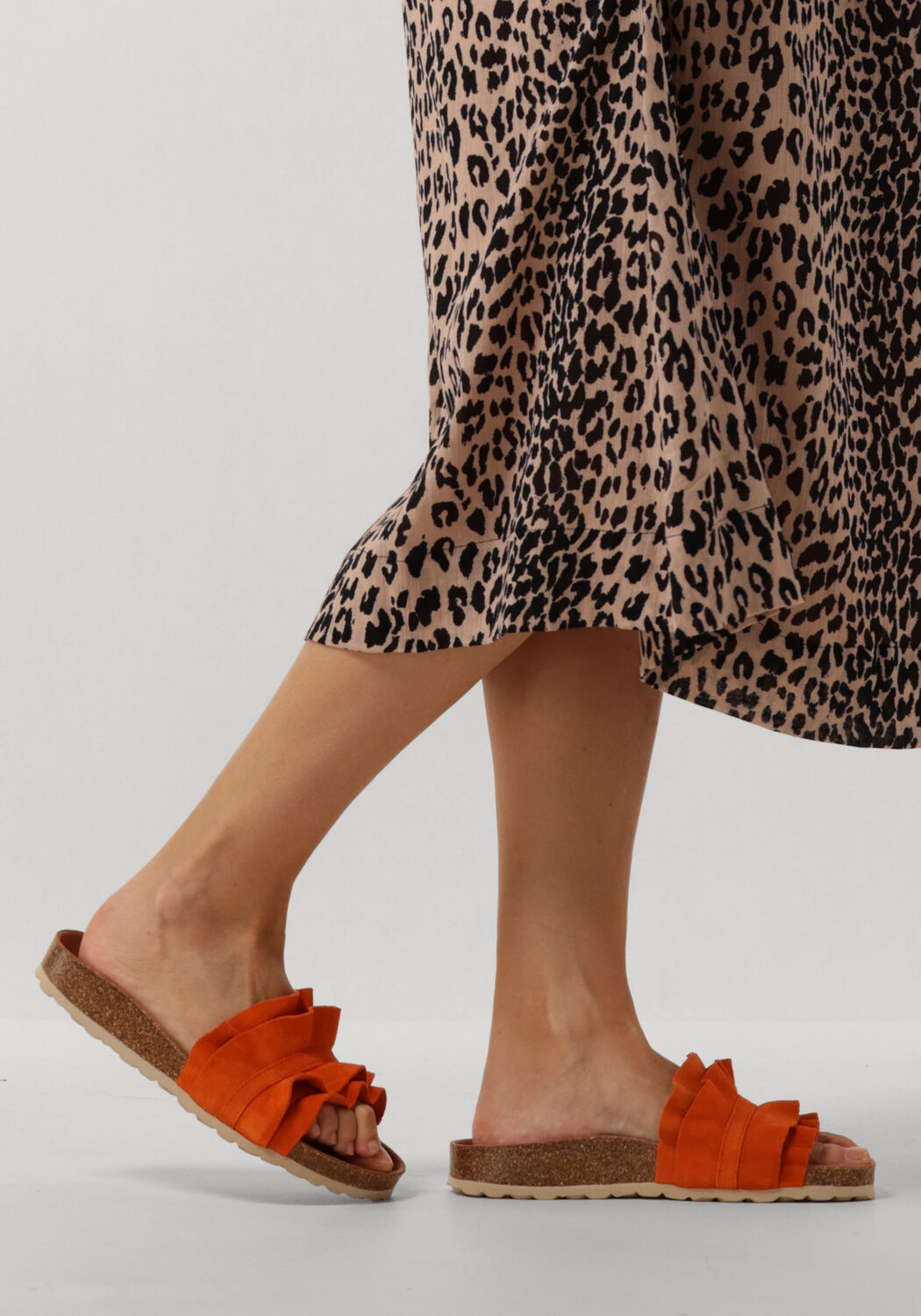 Oranje VERBENAS Slippers ROCIO - large