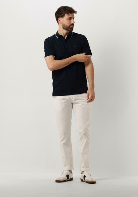 Donkerblauwe BOSS ORANGE Polo PASSERTIP - large