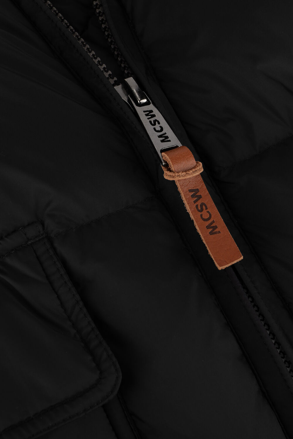 Zwarte MOSCOW Gewatteerde jas 07-08-LIMUNDO - large