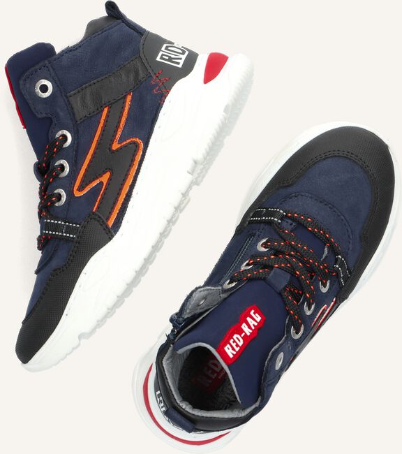 Blauwe RED-RAG Hoge sneakers 13629 Blauwe RED-RAG Hoge sneakers 13629 - large
