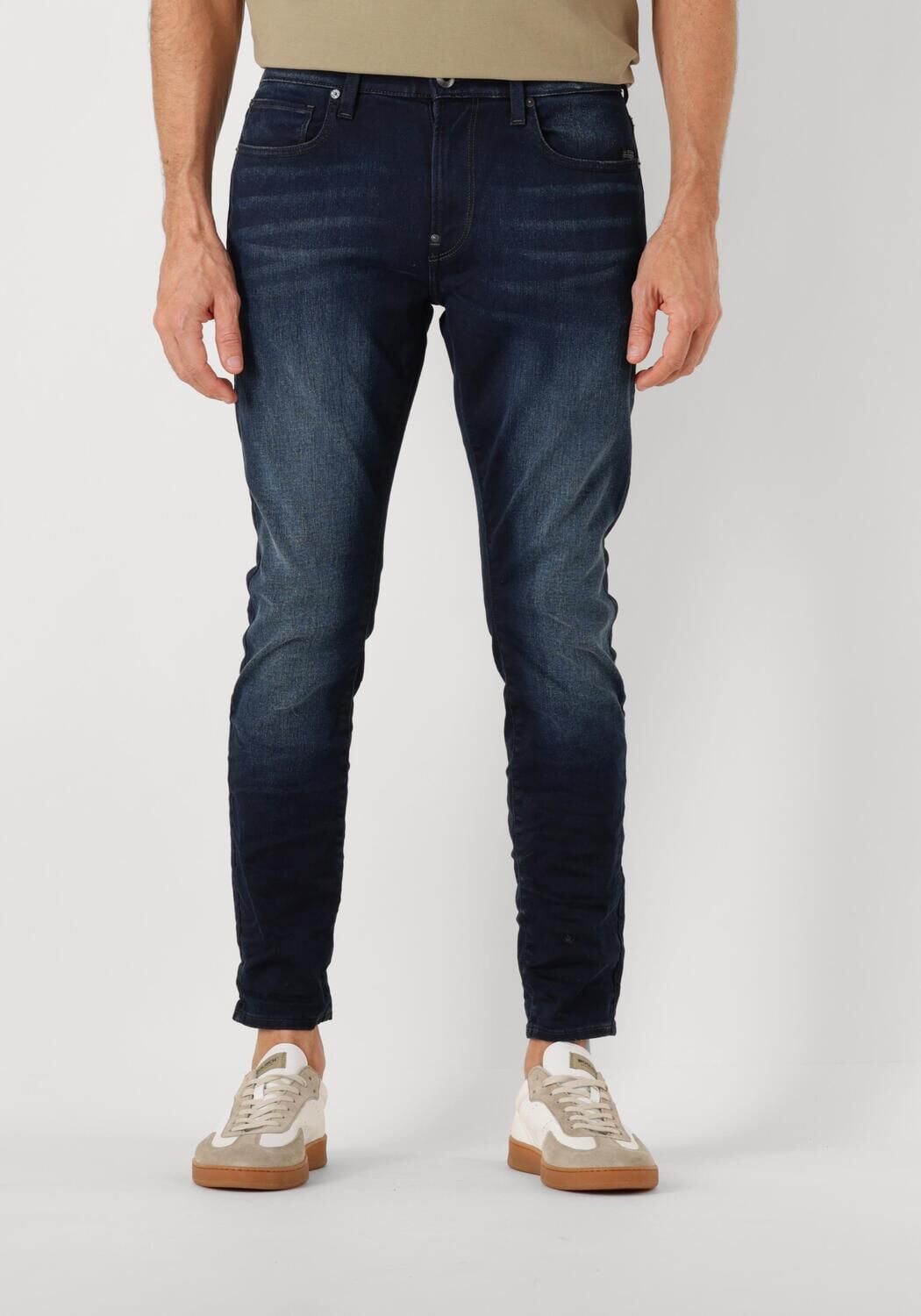 G-Star Raw Heren Jeans Revend Skinny - Donkerblauw