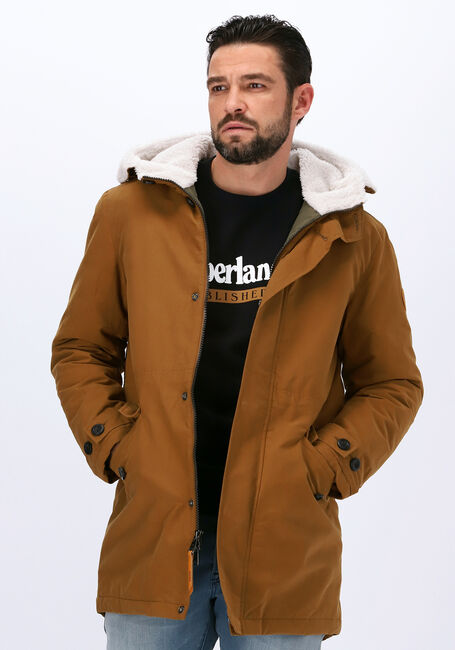 Bruine TIMBERLAND Parka's MT KELSEY FISH TAIL PARKA - large