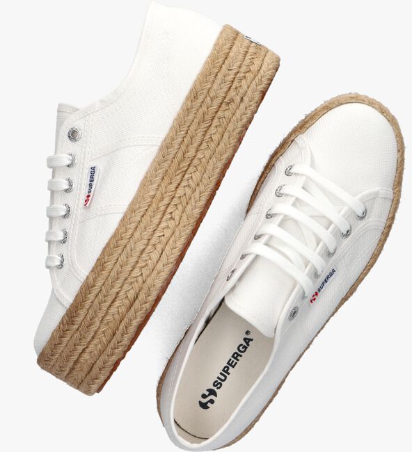 Witte SUPERGA Lage sneakers 2790 ROPE - large
