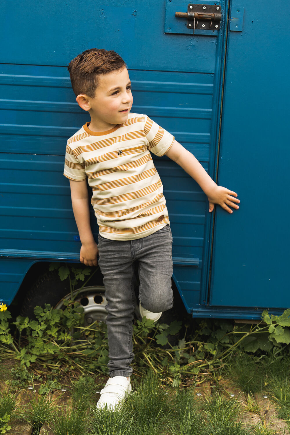 Donkergrijze KOKO NOKO Skinny jeans R50861 - large