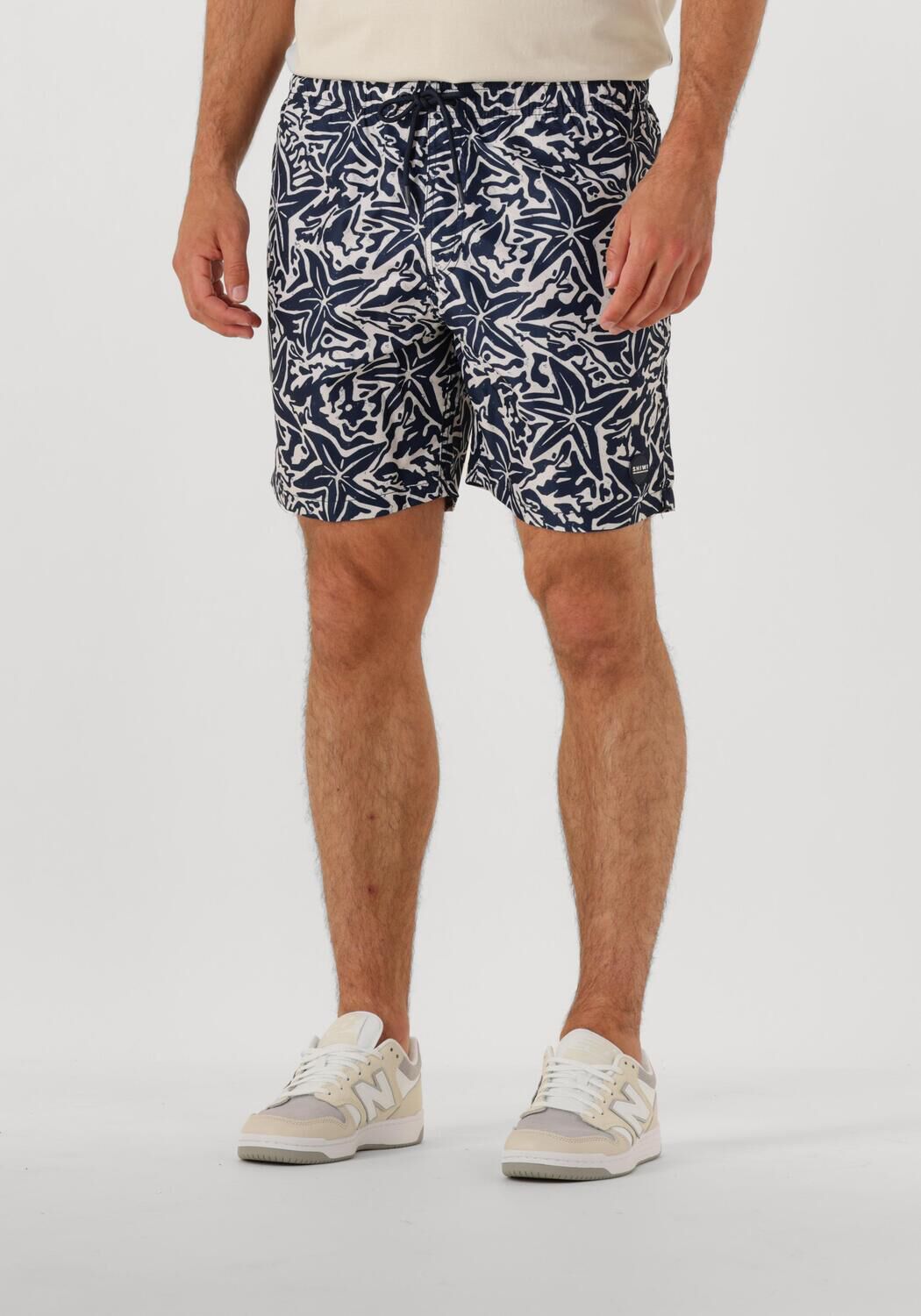 SHIWI Heren Zwembroeken Men Mike Swim Shorts 7 Inch Starfish Donkerblauw