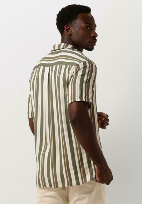 Olijf ANERKJENDT Casual overhemd AKLEO S/S VISCOSE AOP - large