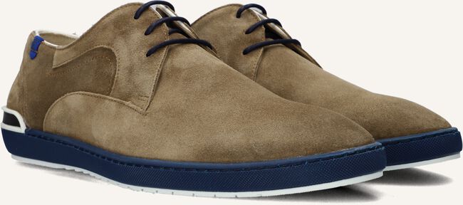 Taupe FLORIS VAN BOMMEL Veterschoenen SFM-30260-01 Taupe FLORIS VAN BOMMEL Veterschoenen SFM-30260-01 - large