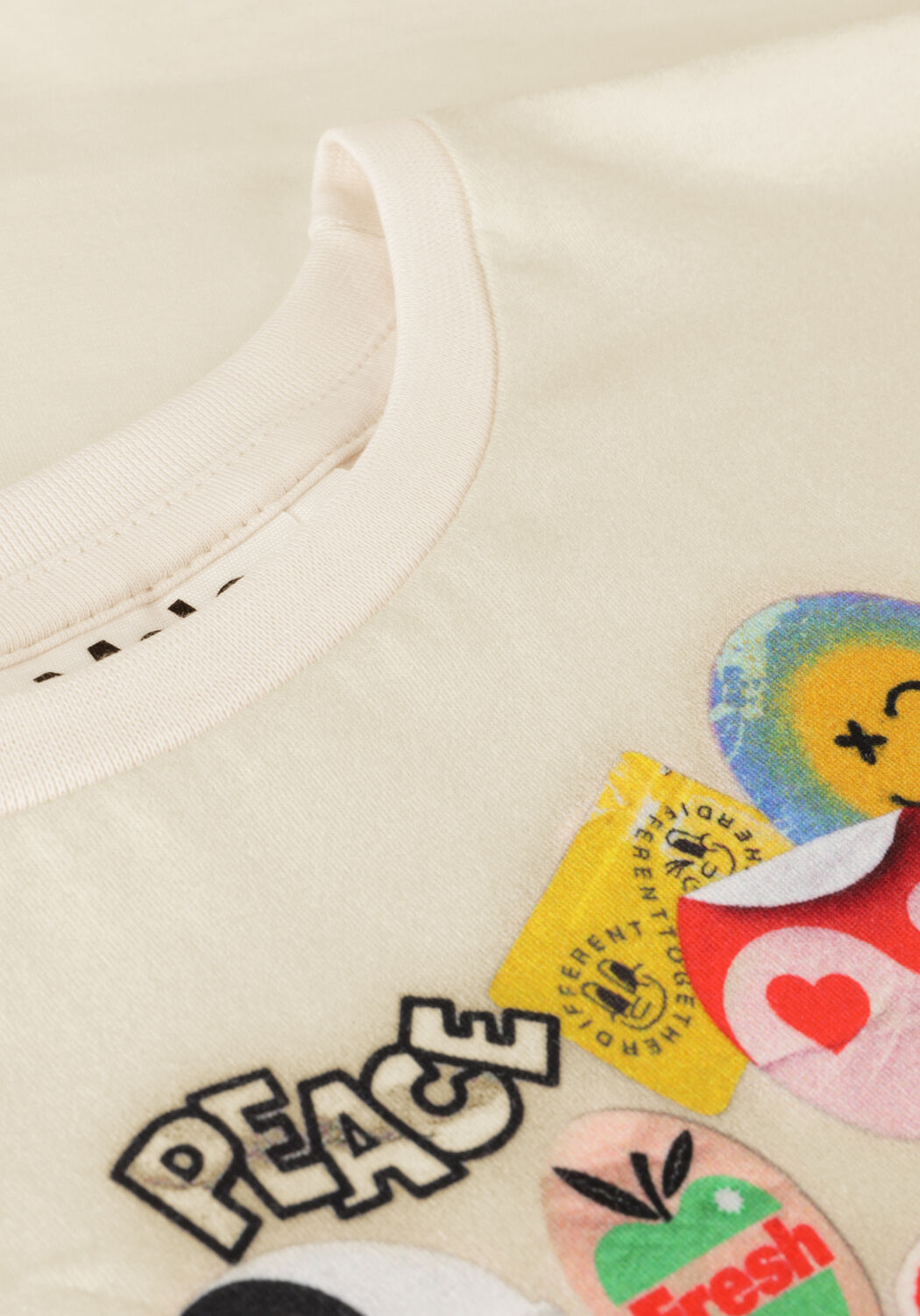 Witte MOLO T-shirt RAEESA - large