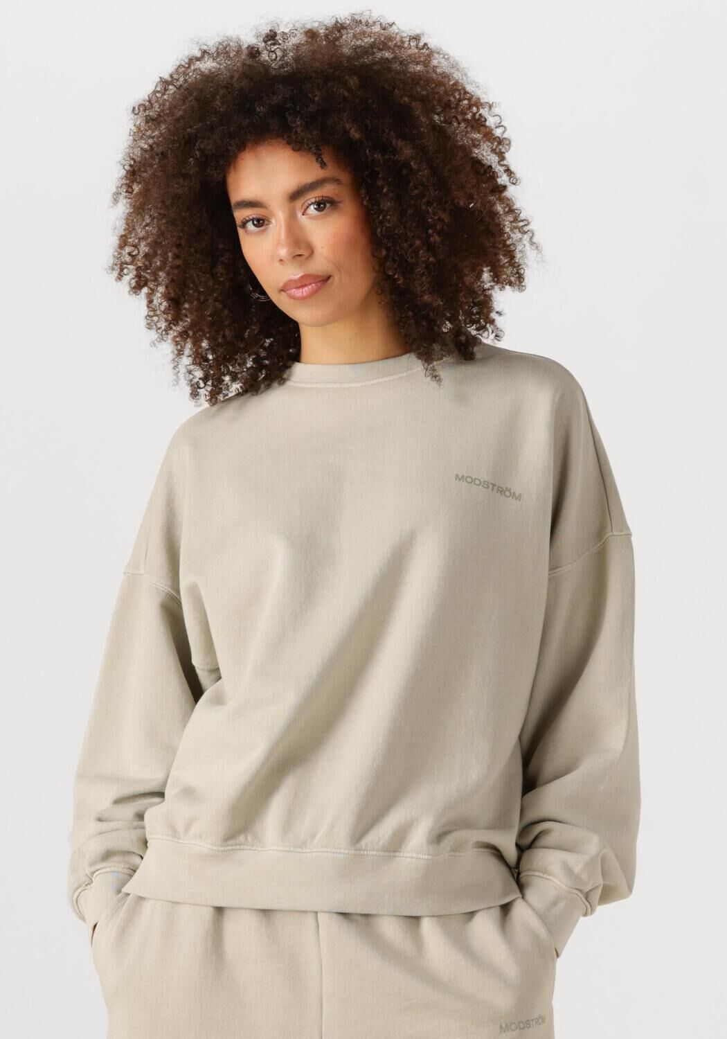 MODSTRÖM Modström Dames Truien & Vesten Niarn Sweat Lichtgrijs