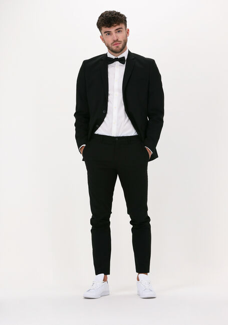 Zwarte SELECTED HOMME Colberts SLIM-MYLOLOGAN - large