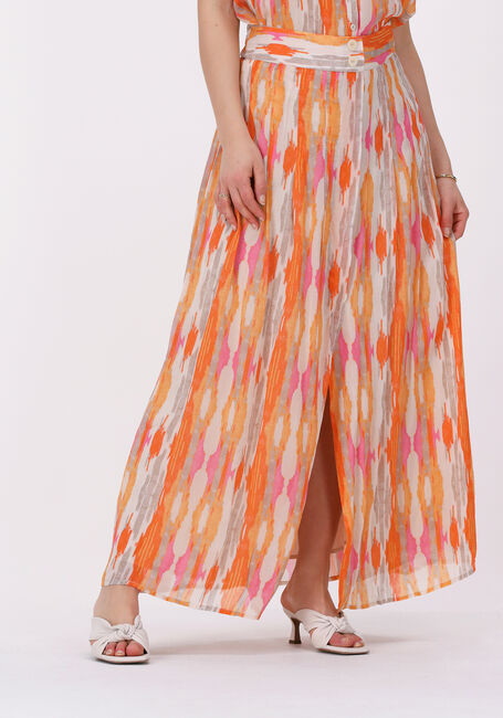 Oranje CIRCLE OF TRUST Maxirok MALOU SKIRT - large